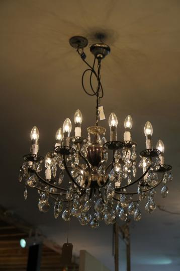 Antique Chandelier with Fifteen Lights