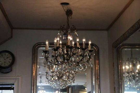 Antique Chandelier with Fifteen Lights