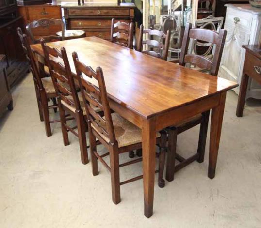 French Cherry Dining Table