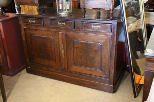 French Oak Dresser Base