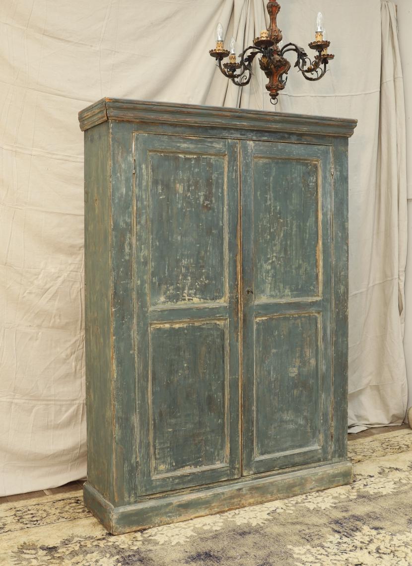 French Painted Cupboard