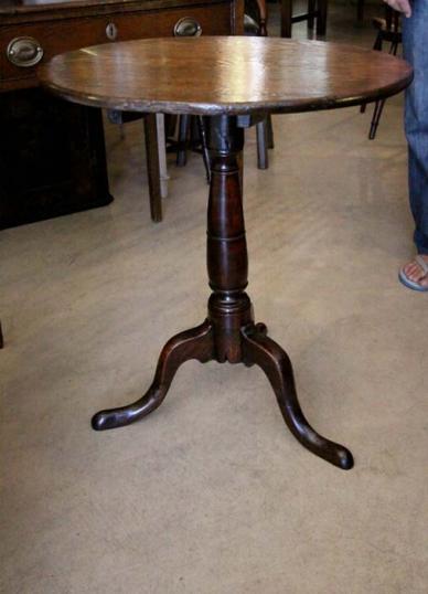 Georgian Gun Barrel Wine Table