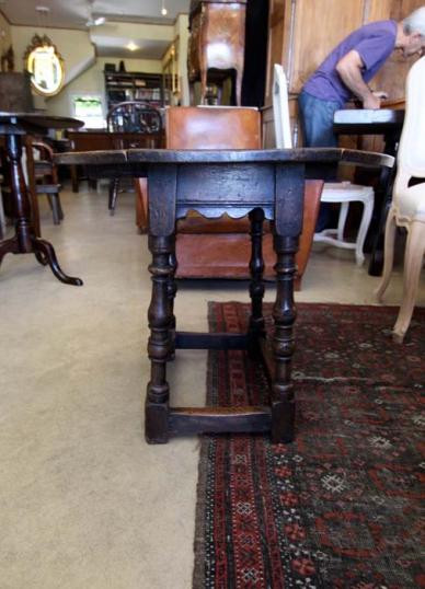 Jacobean Style Drop Leaf Table