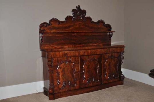 English Mahogany Chiffonier