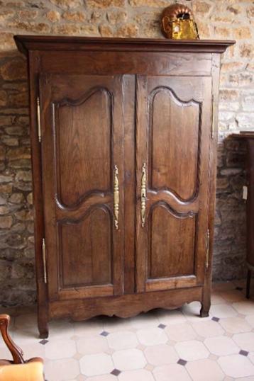 Small Louis XIV Armoire in French Oak