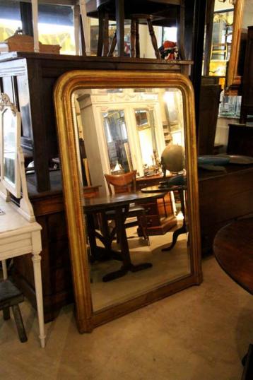 Large Louis Philippe Mirror