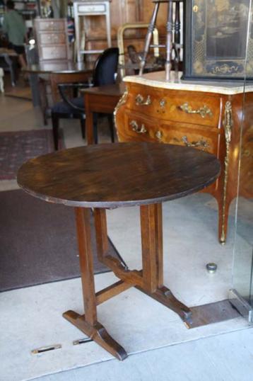 Small Fruitwood Burgundian Wine Table