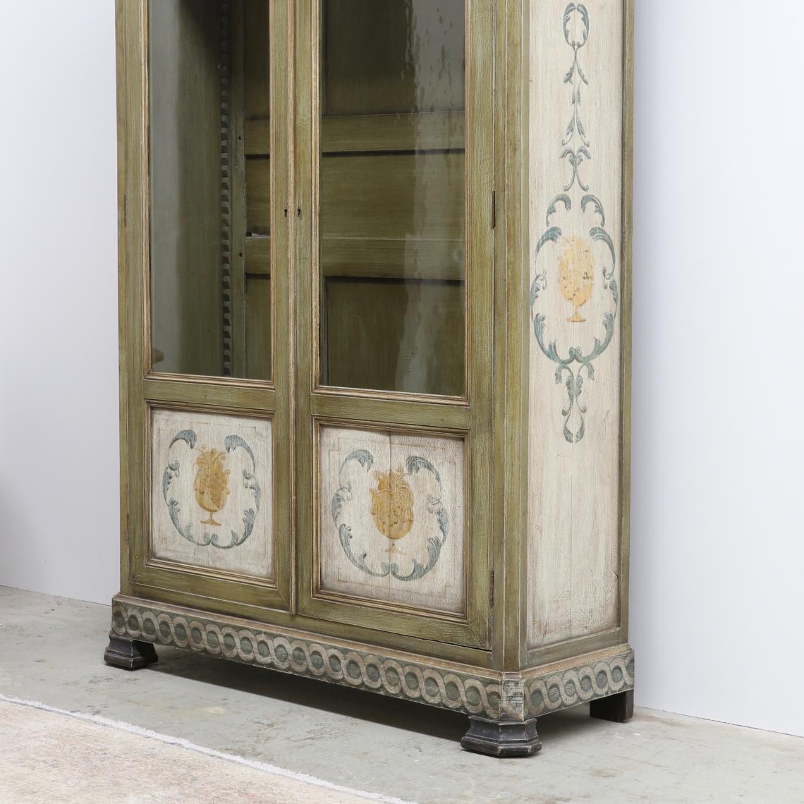 Painted Louis Philippe Cupboard