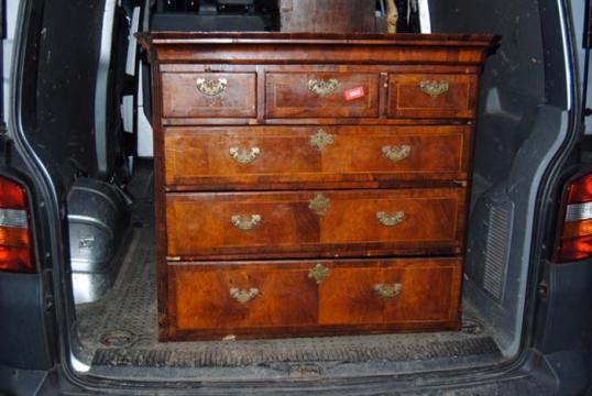 Walnut Chest of Drawers