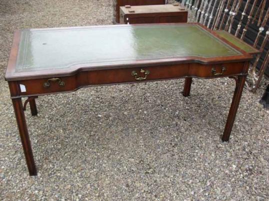 English Chippendale Mahogany Desk