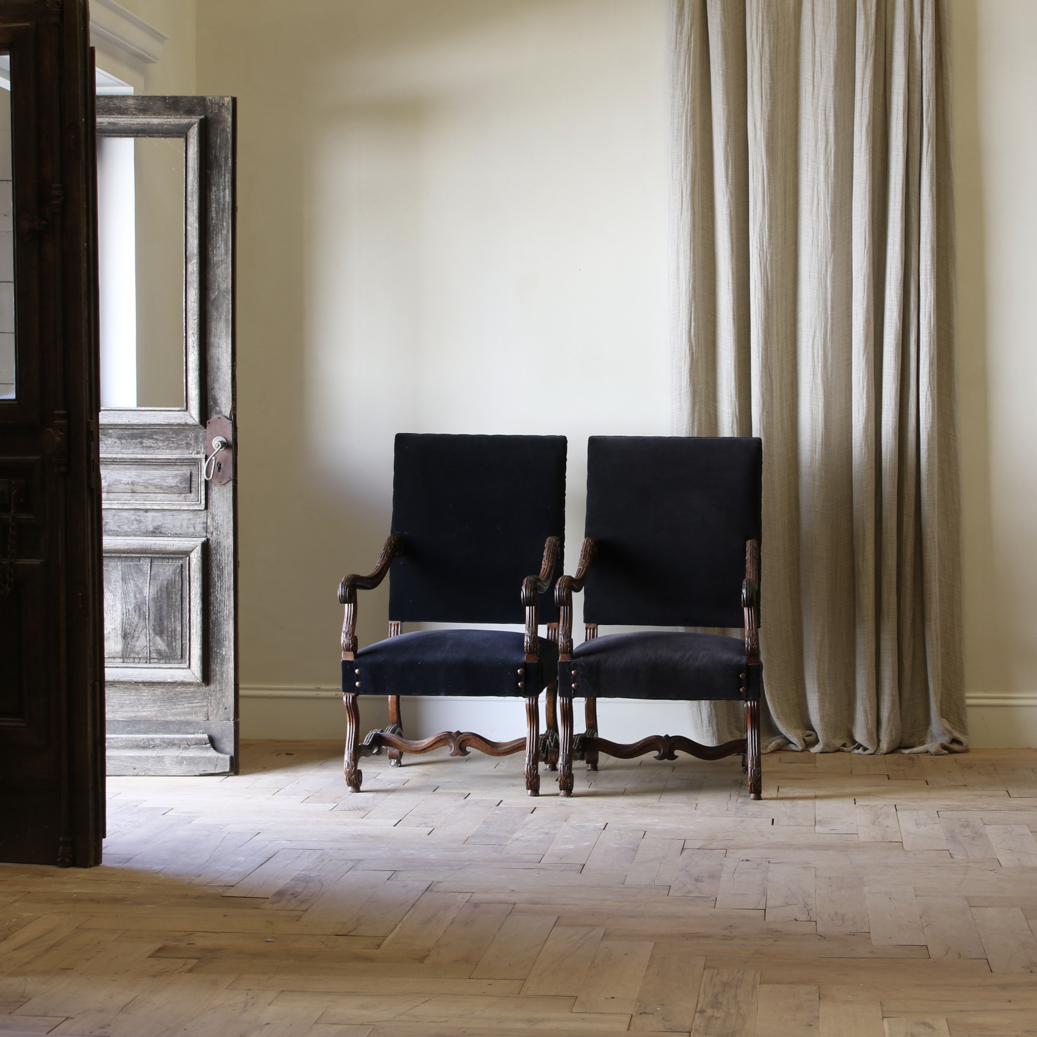 Pair of Louis XIV Period Armchairs