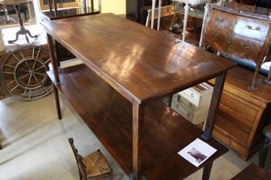 French Chestnut Dining Table