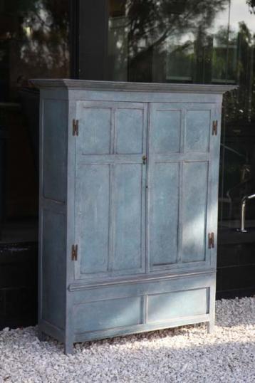 French Painted Cupboard