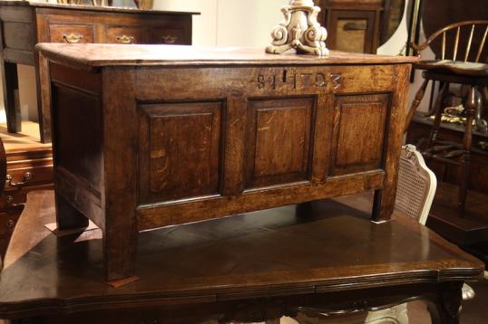 Early English Oak Coffer