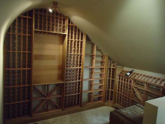 Barrel Vaulted Wine Cellar