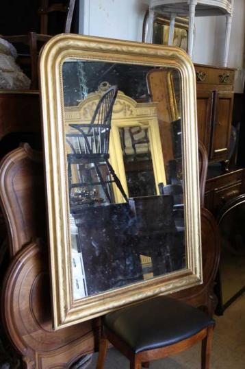 Louis Philippe Engraved Mirror