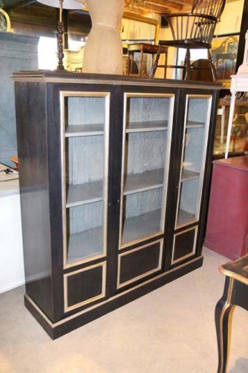 French Painted Display Case