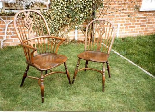 Splat Backed Windsor Chairs