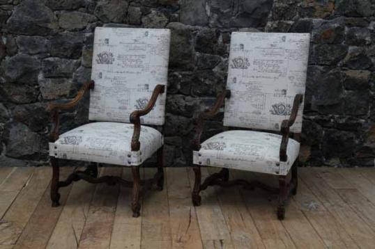 Pair of Louis XIV Chairs