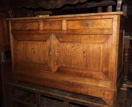 French Oak Dresser Base