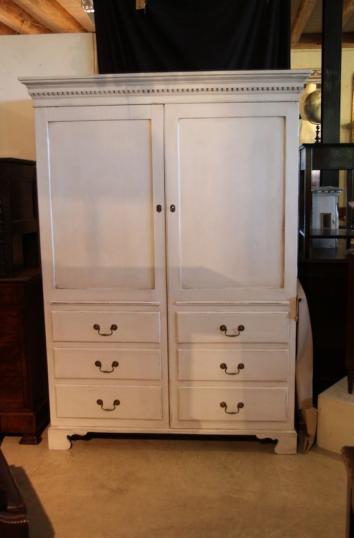 Georgian Painted Cupboard