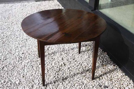 Large Round Chestnut Table