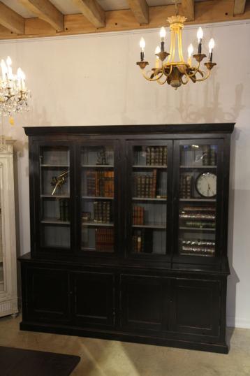 Large Louis Philippe Antique Bookcase