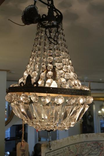 Antique Italian Waterfall Chandelier