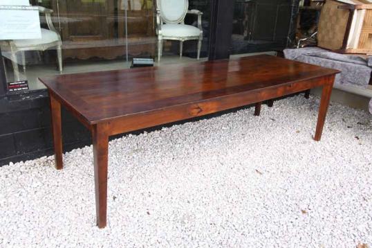 Large 18th Century Cherrywood Dining Table