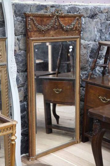 19th Century French Trumeau Mirror