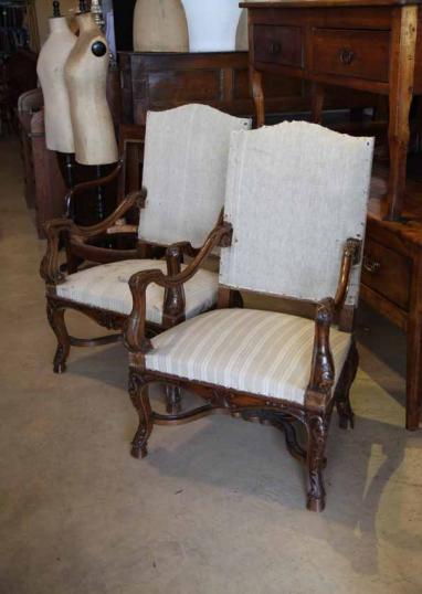 Pair of Louis XV Chairs