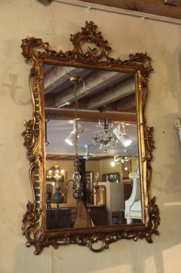 Antique Chippendale Style Mirror