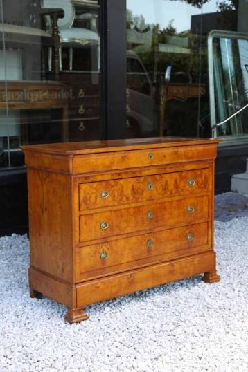 Louis Philippe Elm Commode