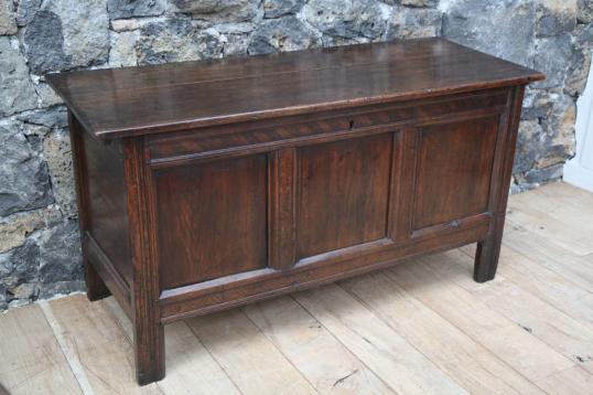 George I Oak Coffer