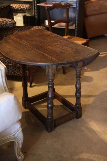 Small English Oak Gateleg Table