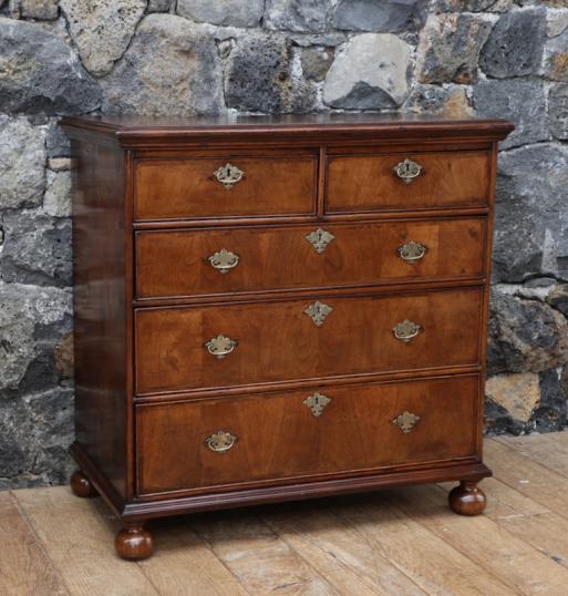 A fine Walnut Chest of drawers