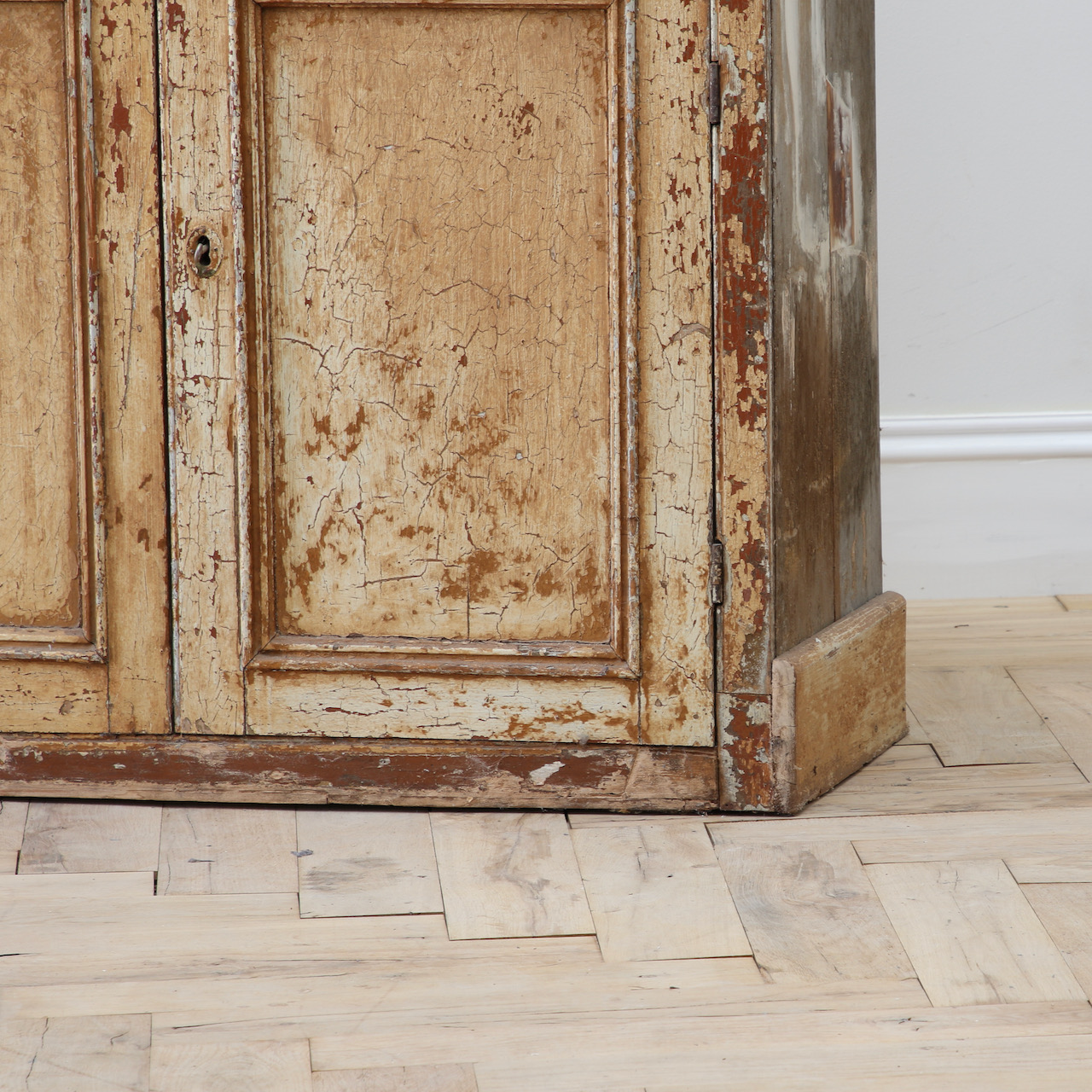 Painted 18th Century French Cupboard