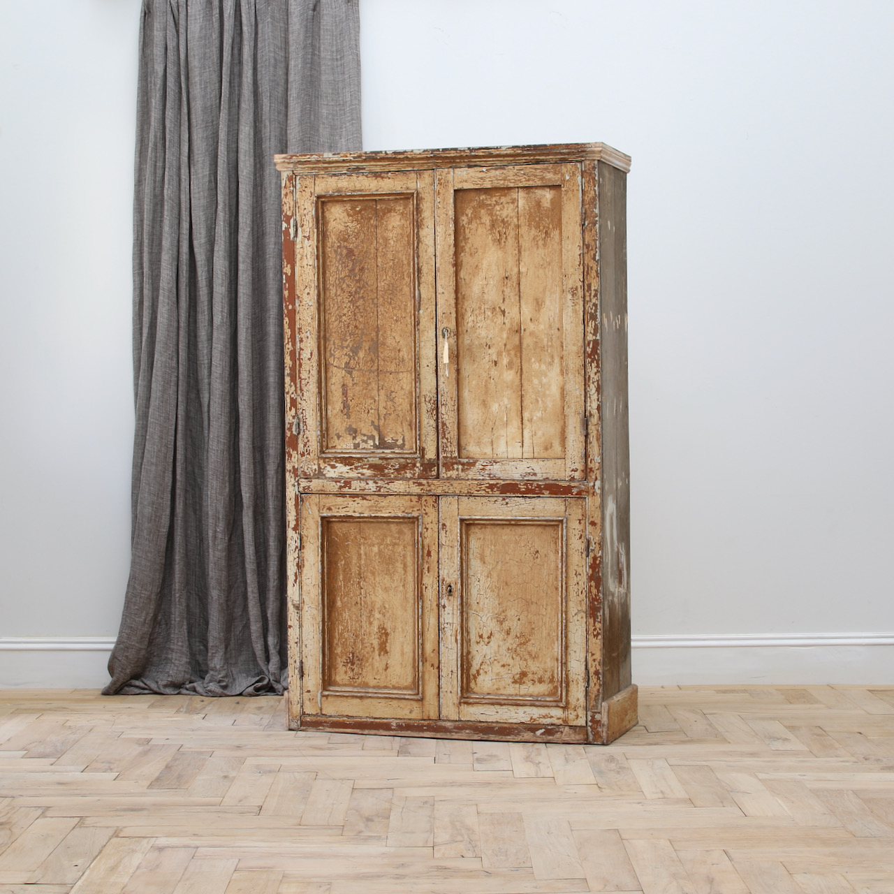 Painted 18th Century French Cupboard