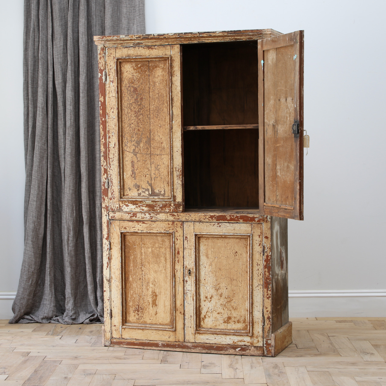 Painted 18th Century French Cupboard