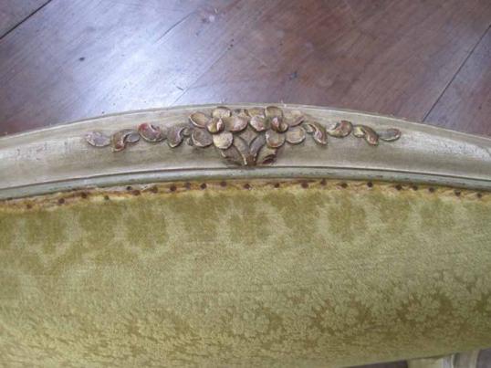 法国古董画沙发床