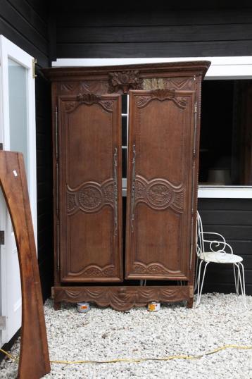 Large French Antique Armoire