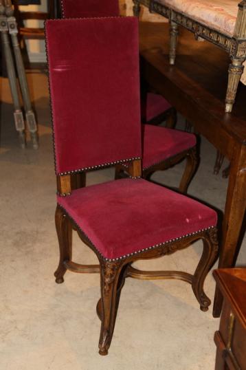 Set of Eight Louis XIV Style Chairs