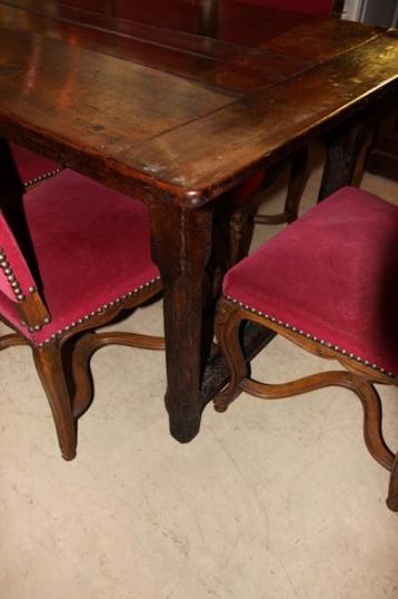 Louis XIV Cherrywood Dining Table