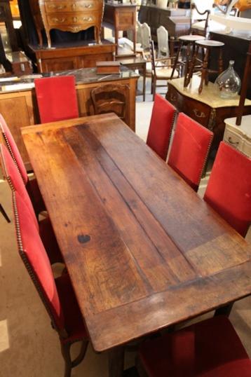 Louis XIV Cherrywood Dining Table
