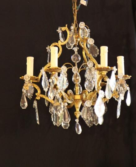 Small Six Light Chandelier