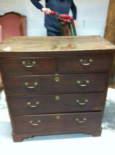 Georgian Oak Chest of Drawers