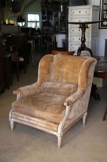 Pair of French Bergère Chairs