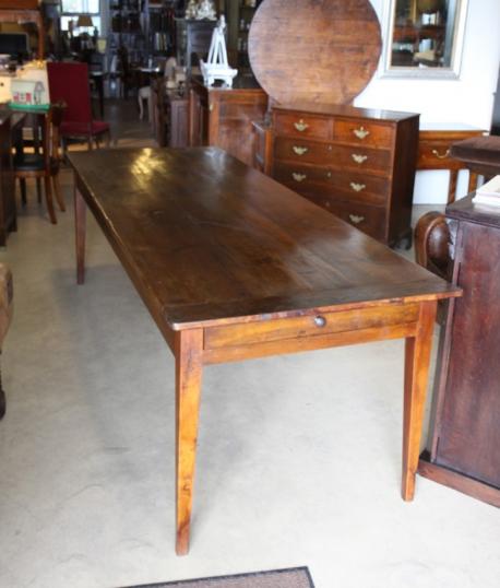 French Provincial Chestnut Dining Table