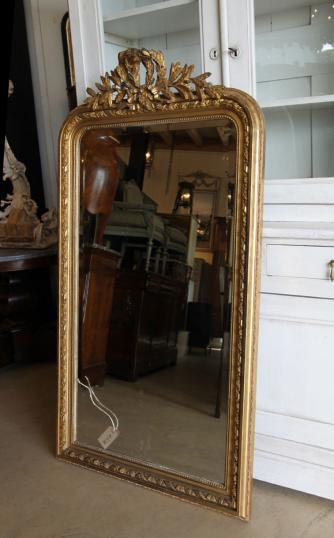 Louis XVI Crested Mirror