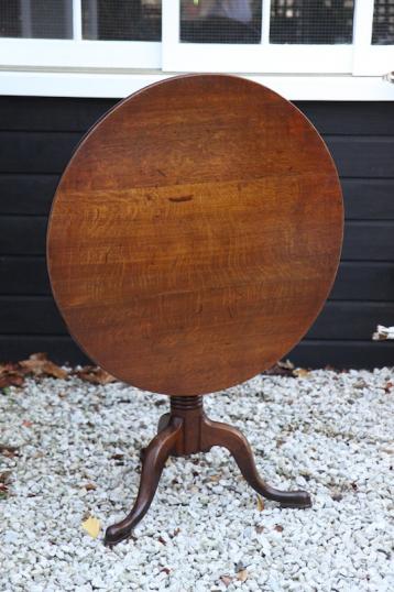 English Oak Wine Table